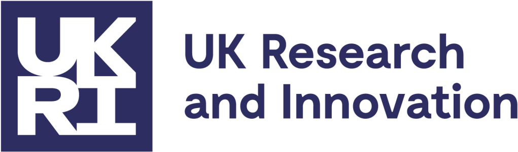UKRI logo dark blue